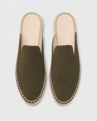 Loafers Signature Women's Cow Suede Espadrille Mules