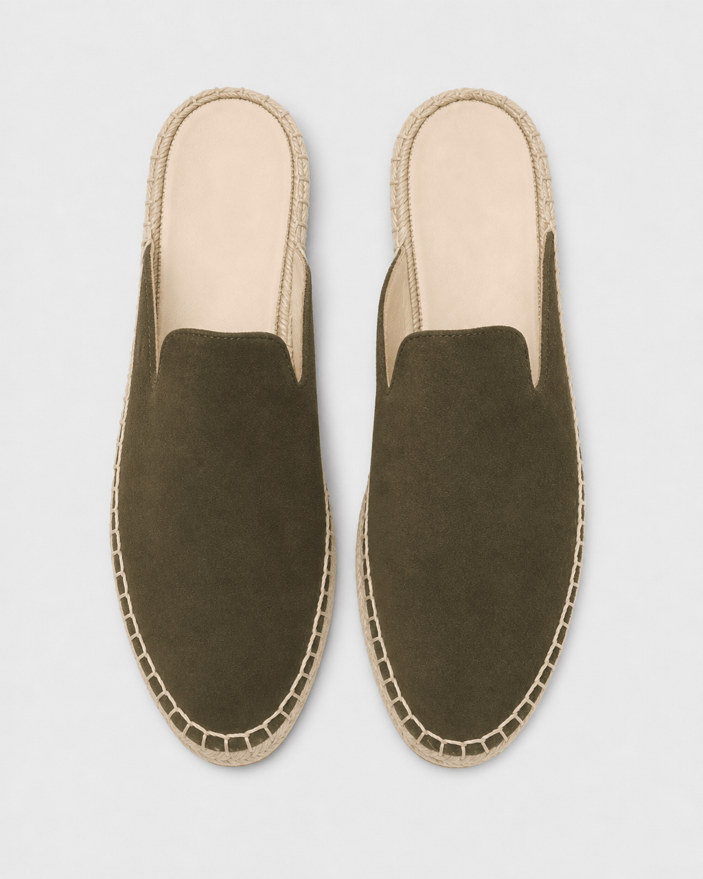 Loafers Signature Women's Cow Suede Espadrille Mules