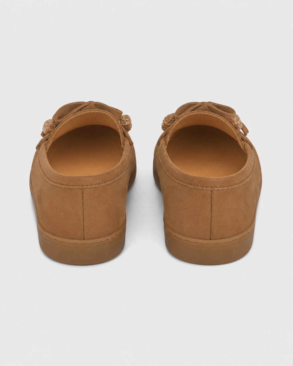Loafers Signature Women's Cow Suede Fringe Flats