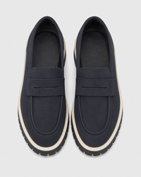 Loafers Signature Women's Cow Suede Thick-Soled Loafers