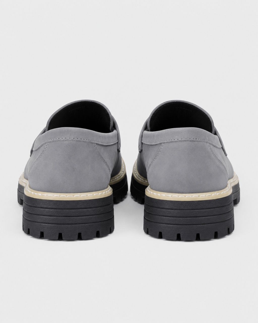 Loafers Signature Women's Cow Suede Thick-Soled Loafers