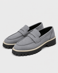 Loafers Signature Women's Cow Suede Thick-Soled Loafers