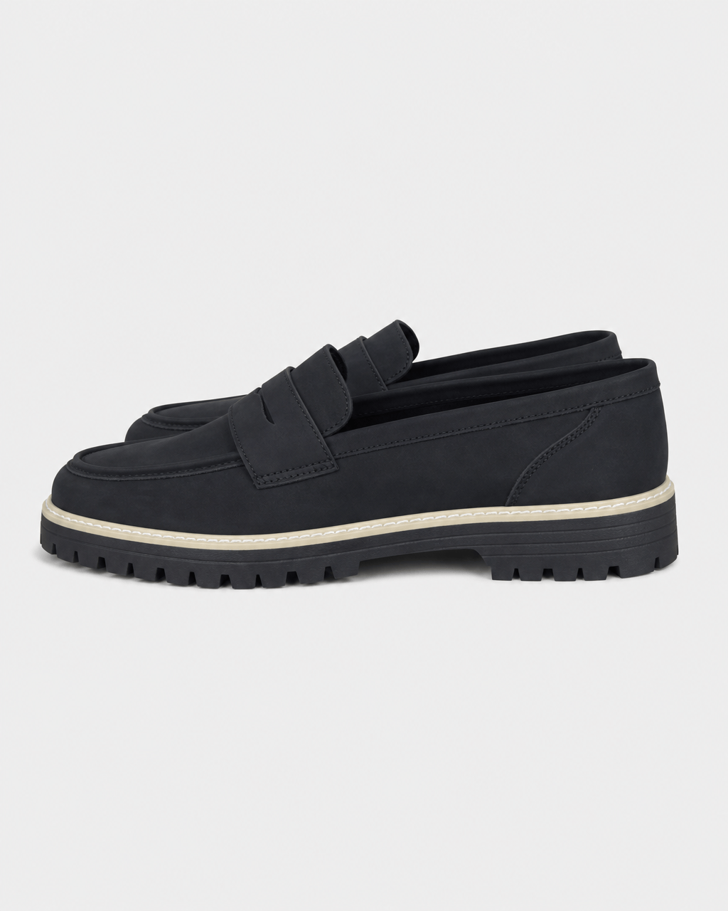 Loafers Signature Women's Cow Suede Thick-Soled Loafers