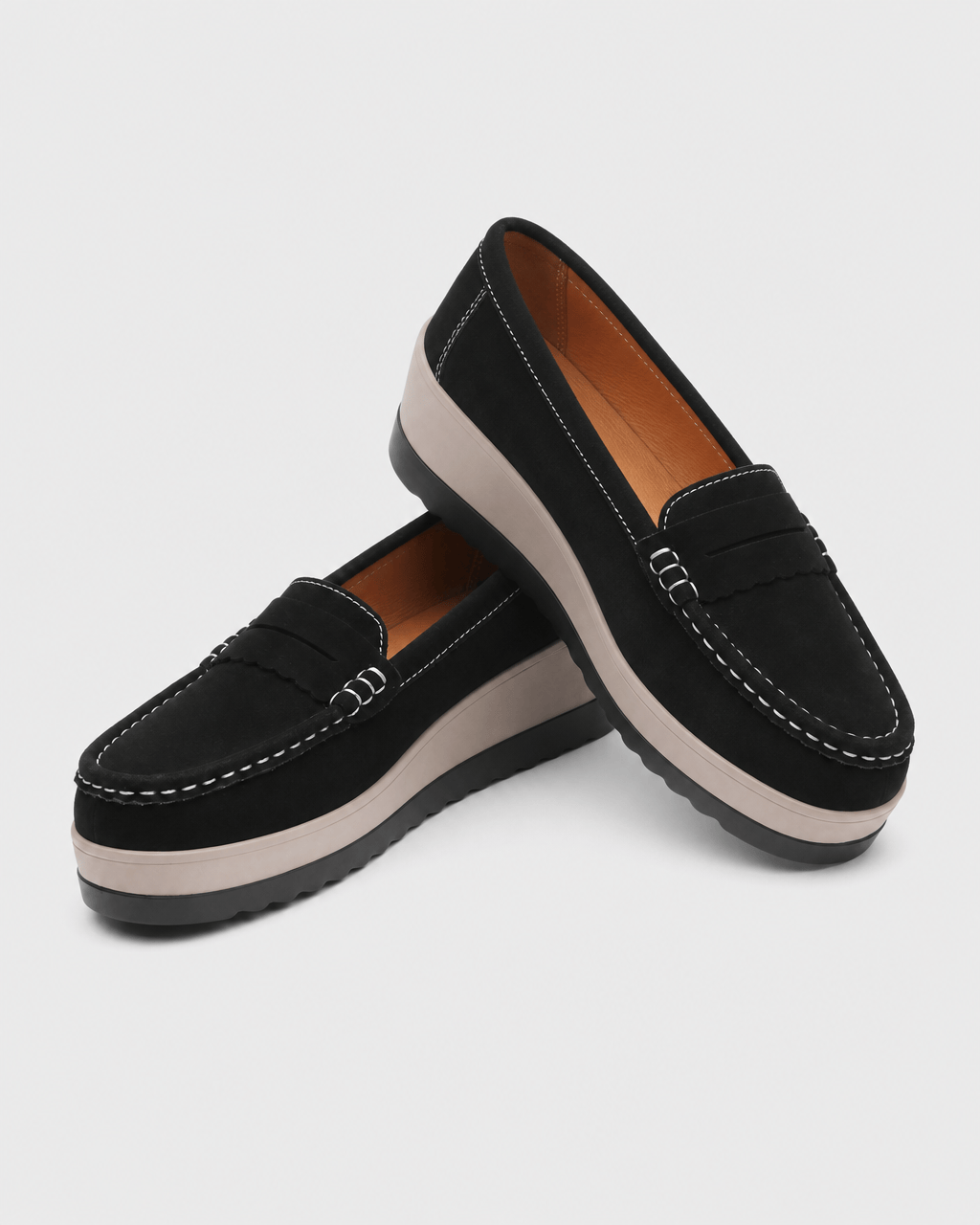 Loafers Signature Women's Cow Suede Wedge Loafers