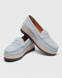 Loafers Signature Women's Cow Suede Wedge Loafers