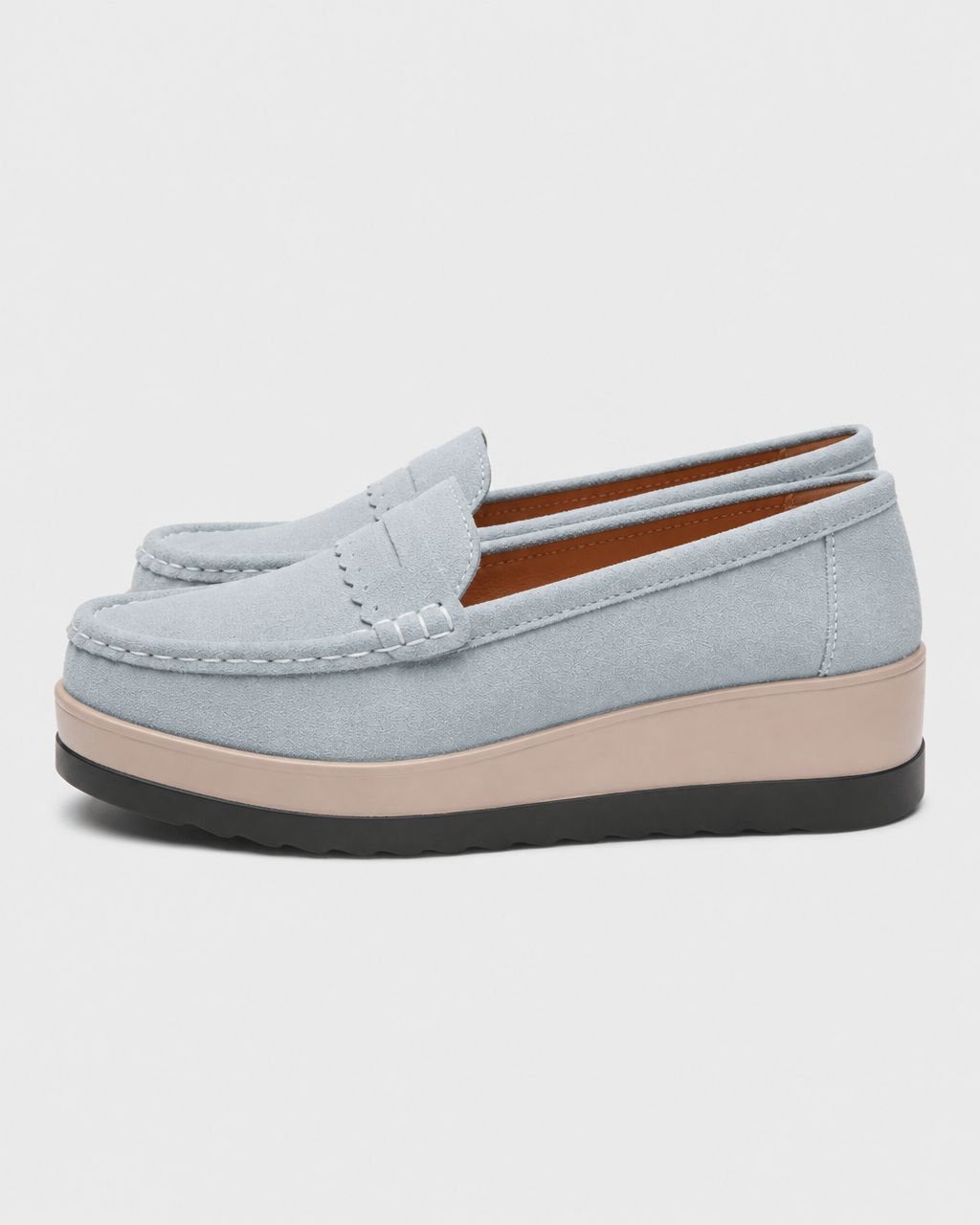 Loafers Signature Women's Cow Suede Wedge Loafers