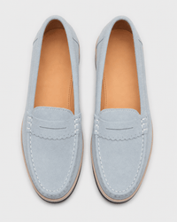 Loafers Signature Women's Cow Suede Wedge Loafers