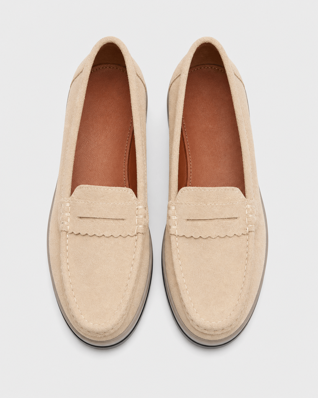 Loafers Signature Women's Cow Suede Wedge Loafers