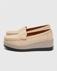 Loafers Signature Women's Cow Suede Wedge Loafers