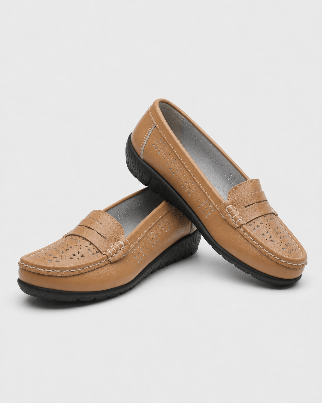 Loafers Signature Women's Cut-Out Slip-On Flats