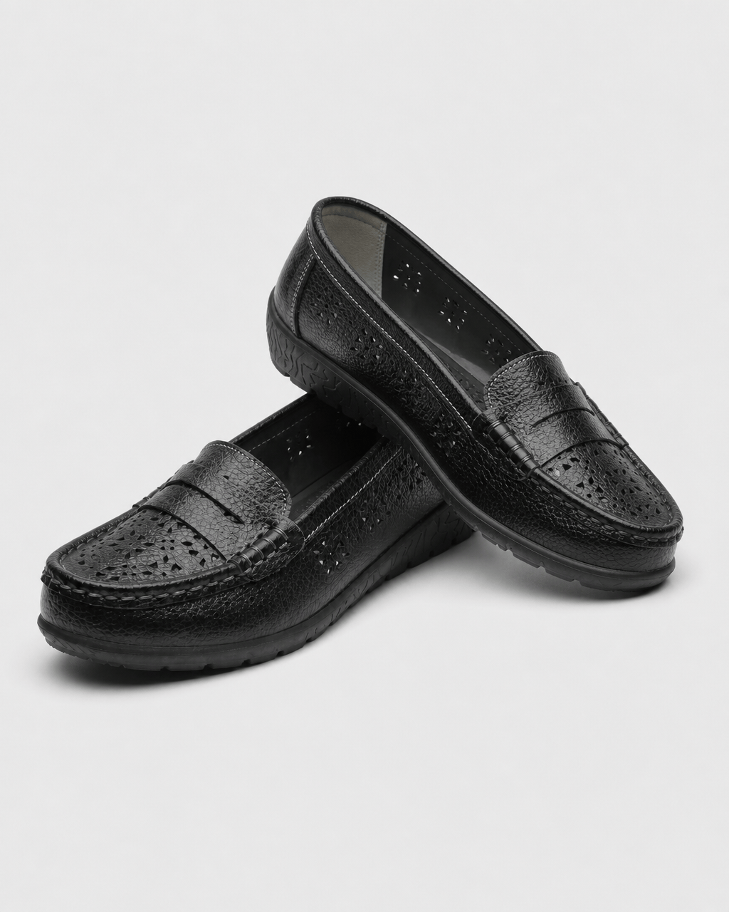 Loafers Signature Women's Cut-Out Slip-On Flats