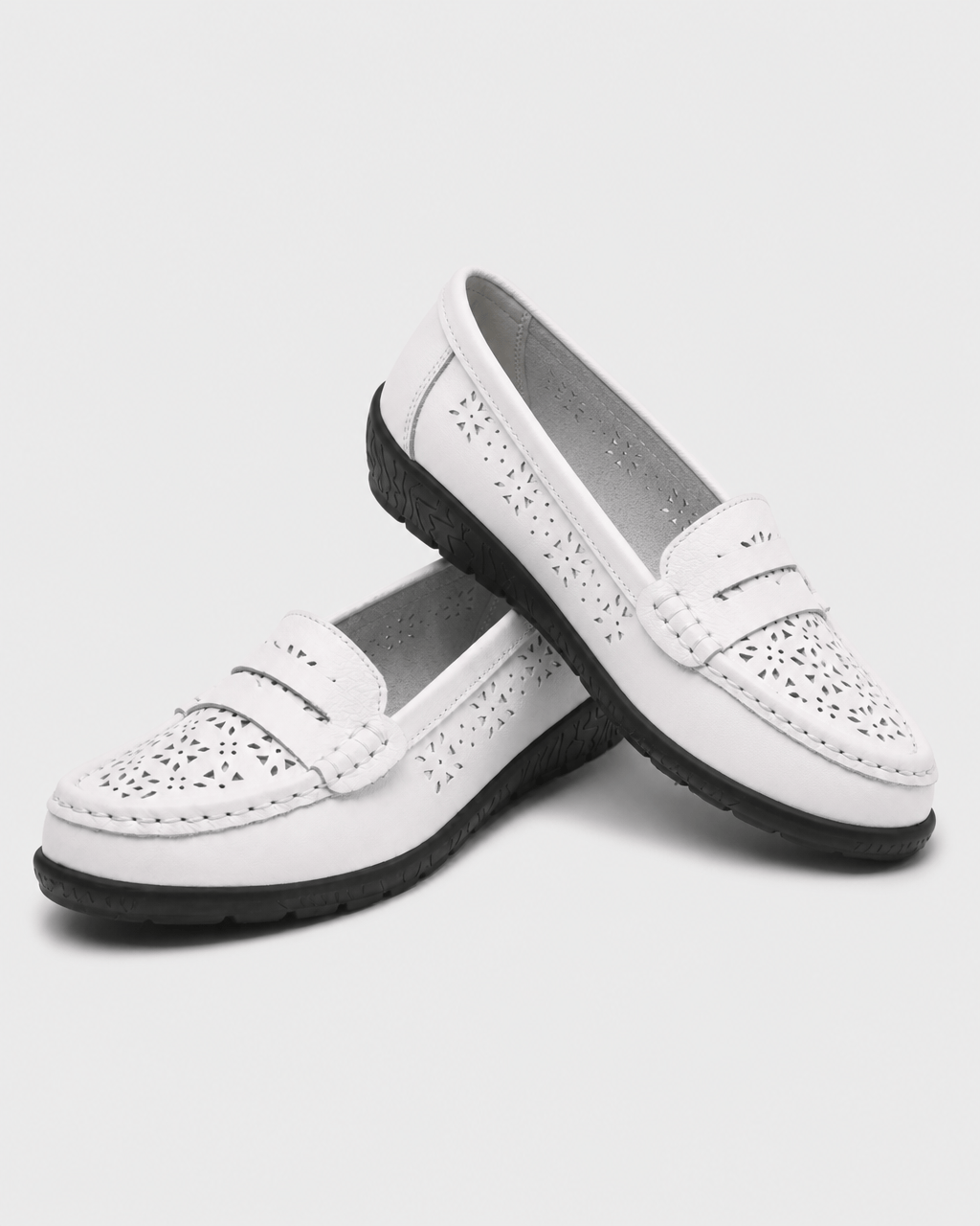 Loafers Signature Women's Cut-Out Slip-On Flats