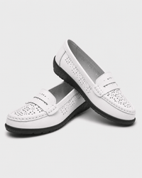 Loafers Signature Women's Cut-Out Slip-On Flats