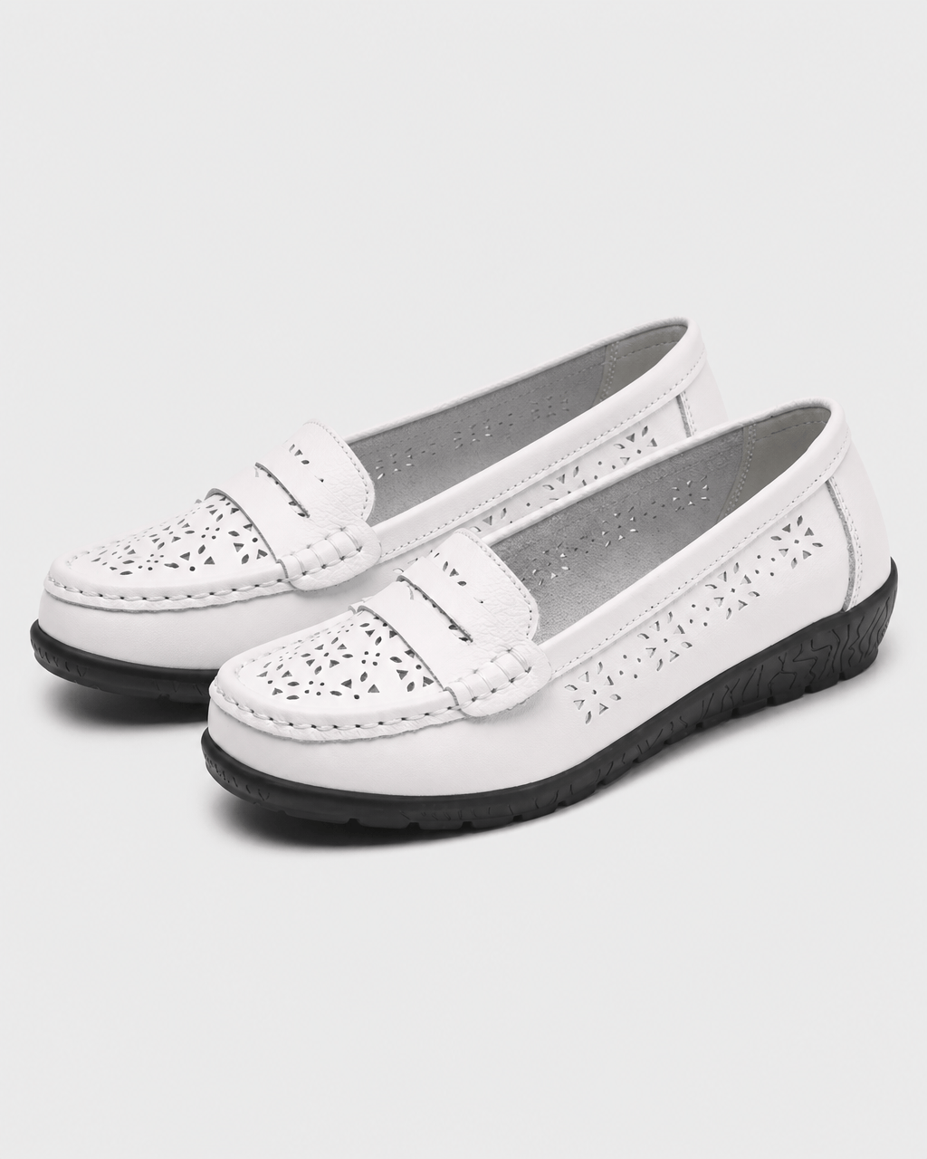Loafers Signature Women's Cut-Out Slip-On Flats