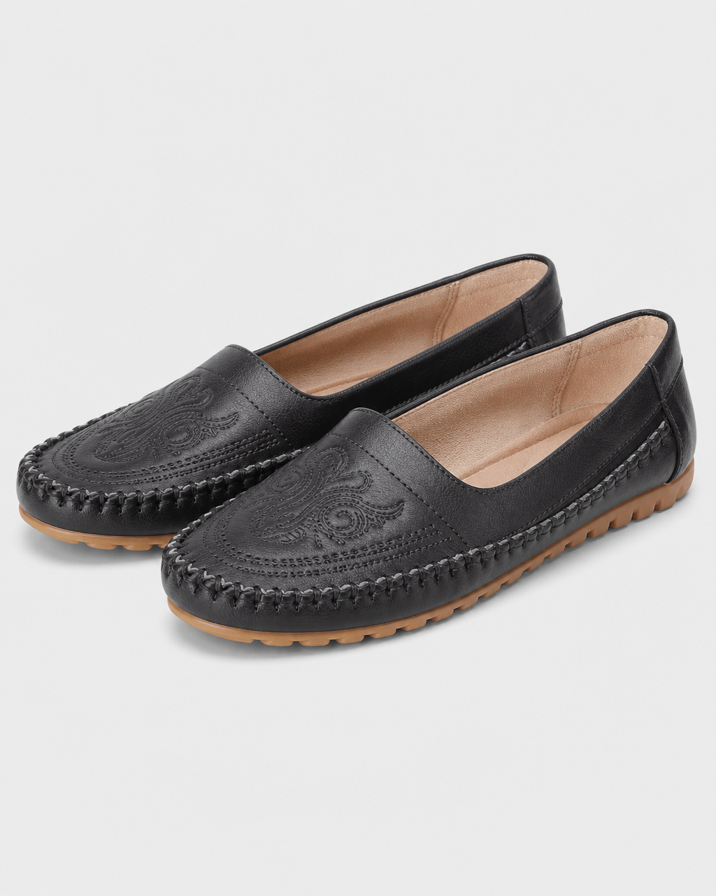 Loafers Signature Women's Embossed Loafer Flats