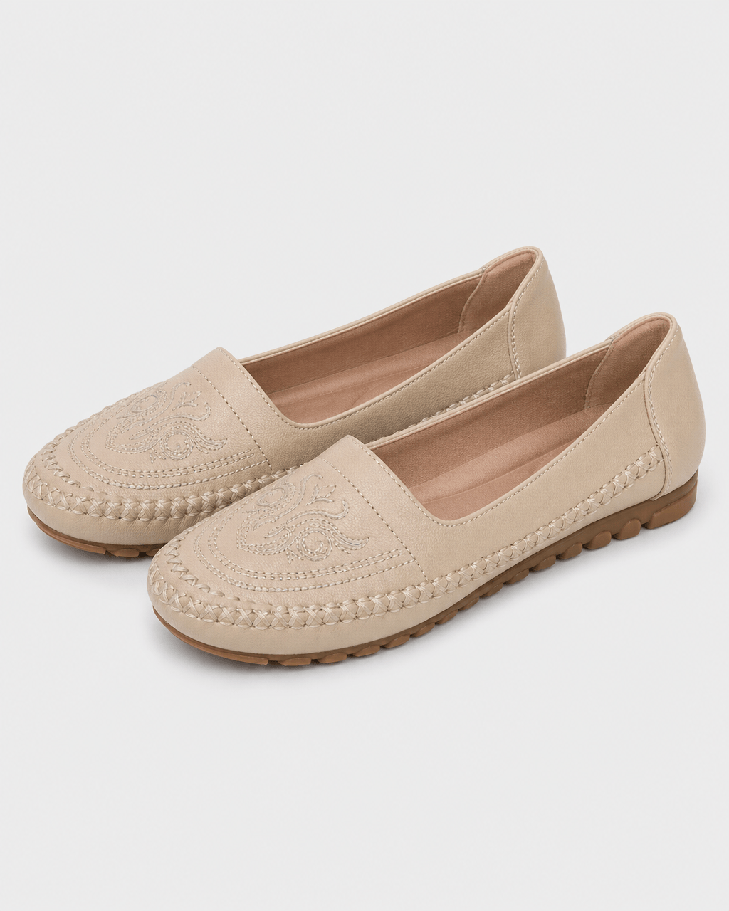 Loafers Signature Women's Embossed Loafer Flats