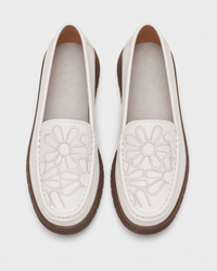 Loafers Signature Women's Embroidered Cow Leather Loafers