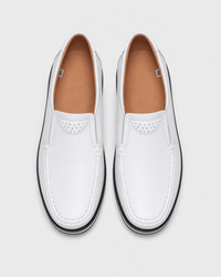 Loafers Signature Women's Genuine Leather Wedge Slip-Ons