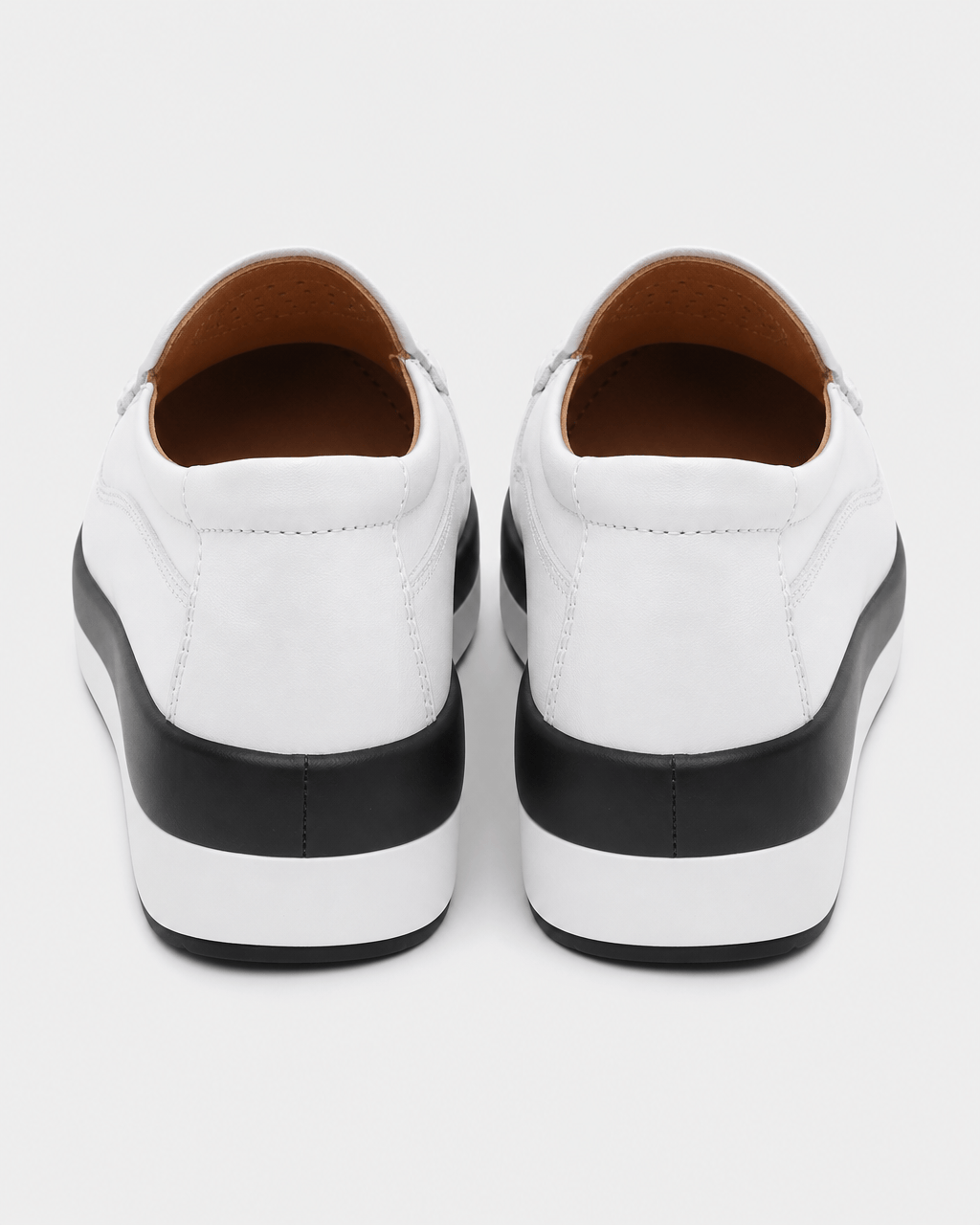 Loafers Signature Women's Genuine Leather Wedge Slip-Ons