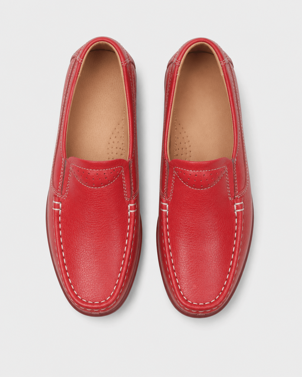 Loafers Signature Women's Genuine Leather Wedge Slip-Ons