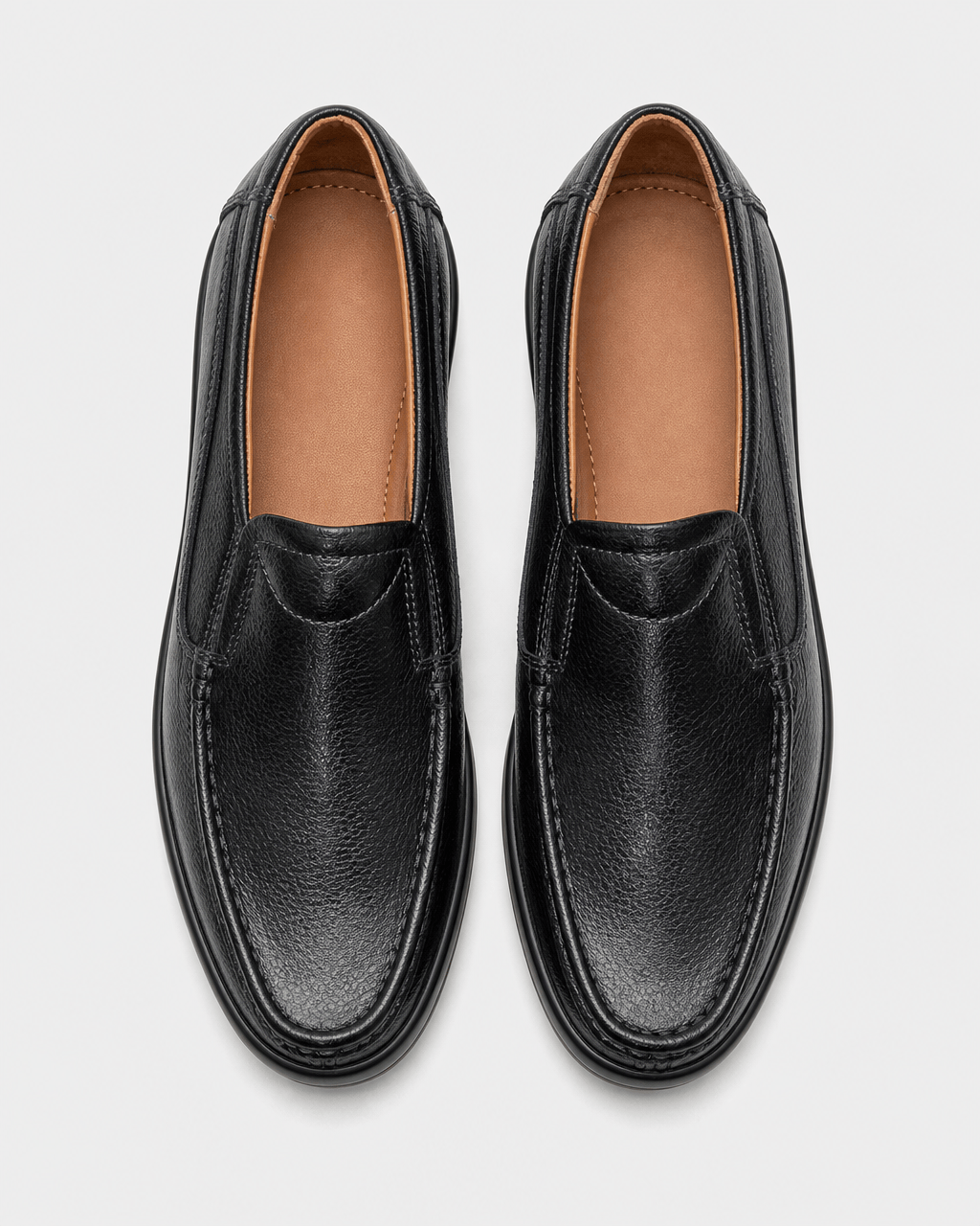 Loafers Signature Women's Genuine Leather Wedge Slip-Ons
