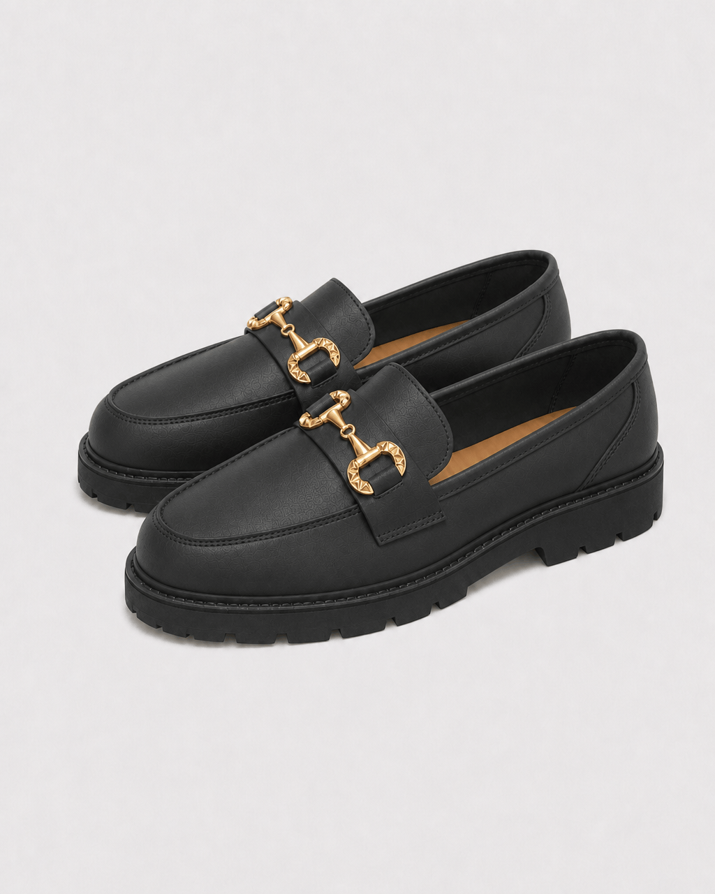 Loafers Signature Women's Gold Buckle Loafers