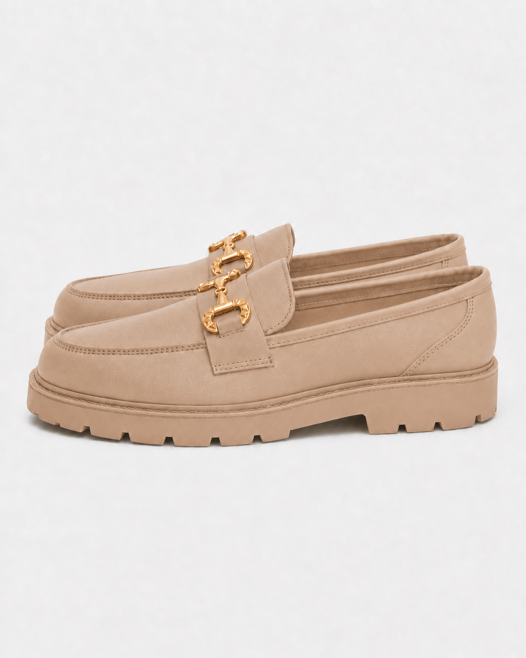 Loafers Signature Women's Gold Buckle Loafers