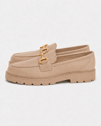 Loafers Signature Women's Gold Buckle Loafers