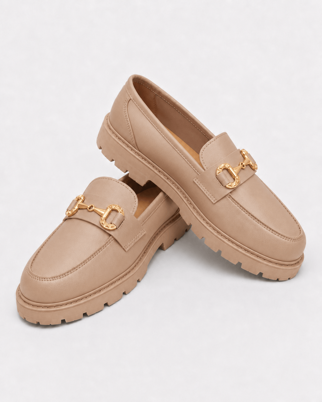 Loafers Signature Women's Gold Buckle Loafers
