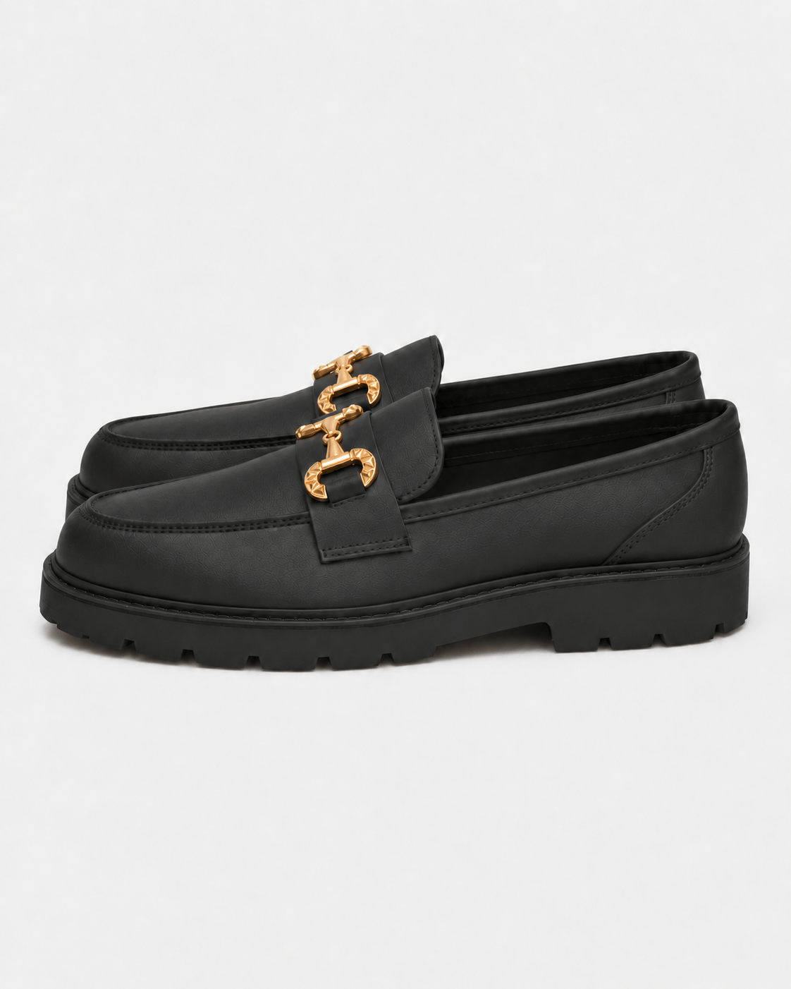 Loafers Signature Women's Gold Buckle Loafers