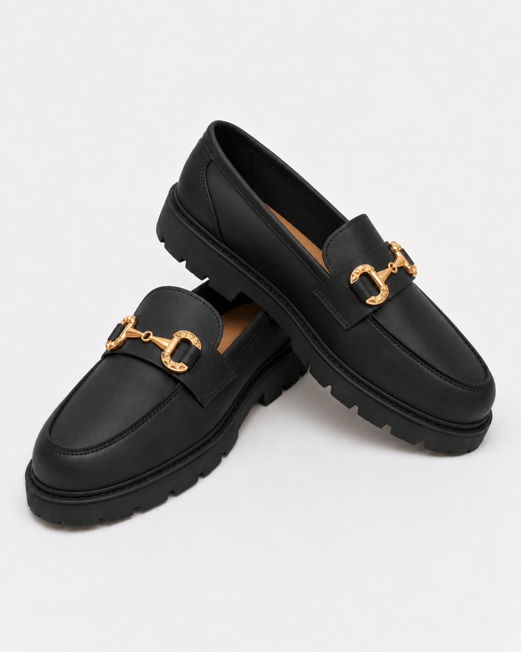 Loafers Signature Women's Gold Buckle Loafers
