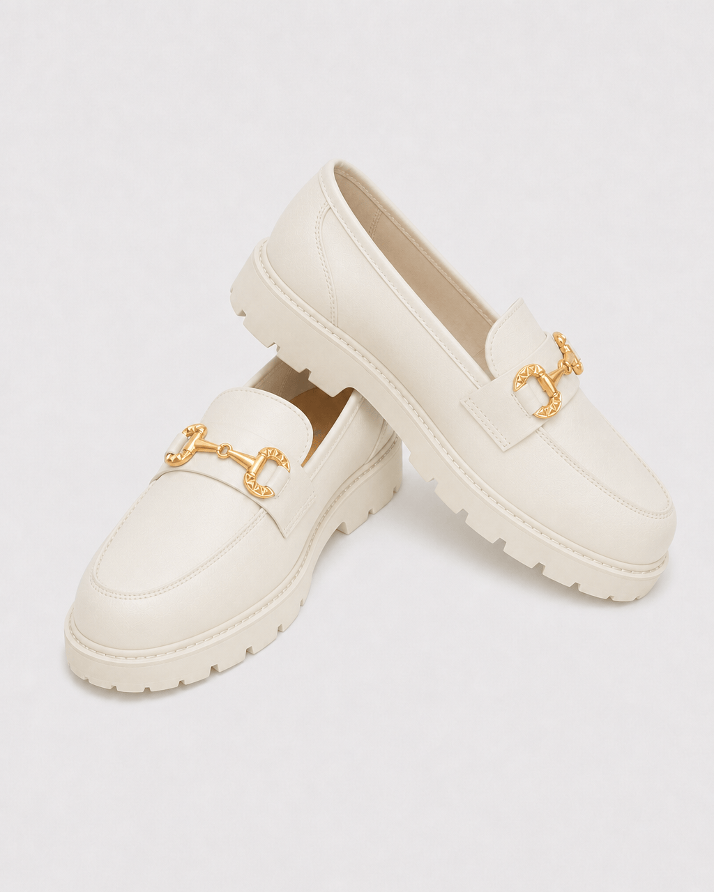 Loafers Signature Women's Gold Buckle Loafers