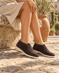 Loafers Signature Women's High-Top Ankle Slip-On Loafers
