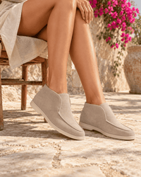 Loafers Signature Women's High-Top Ankle Slip-On Loafers