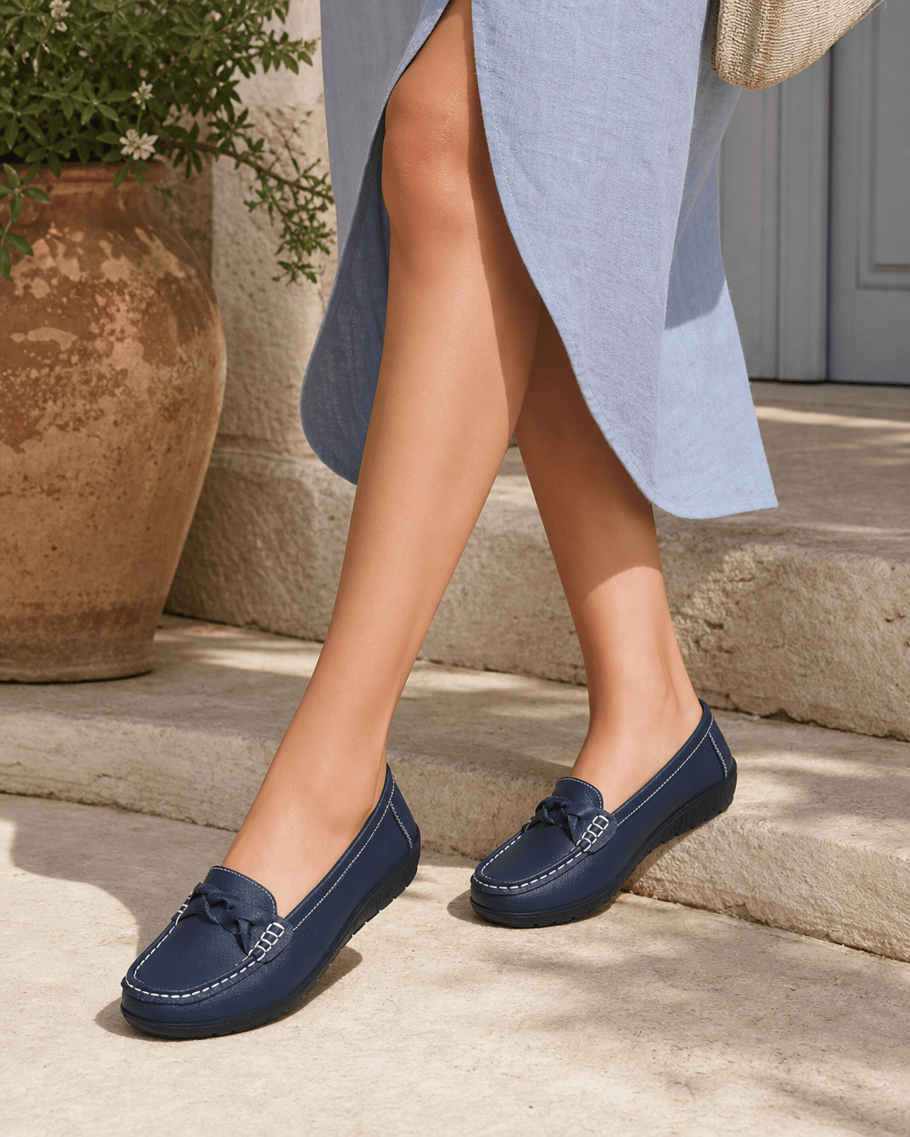 Loafers Signature Women's Mesh Ballet Flats