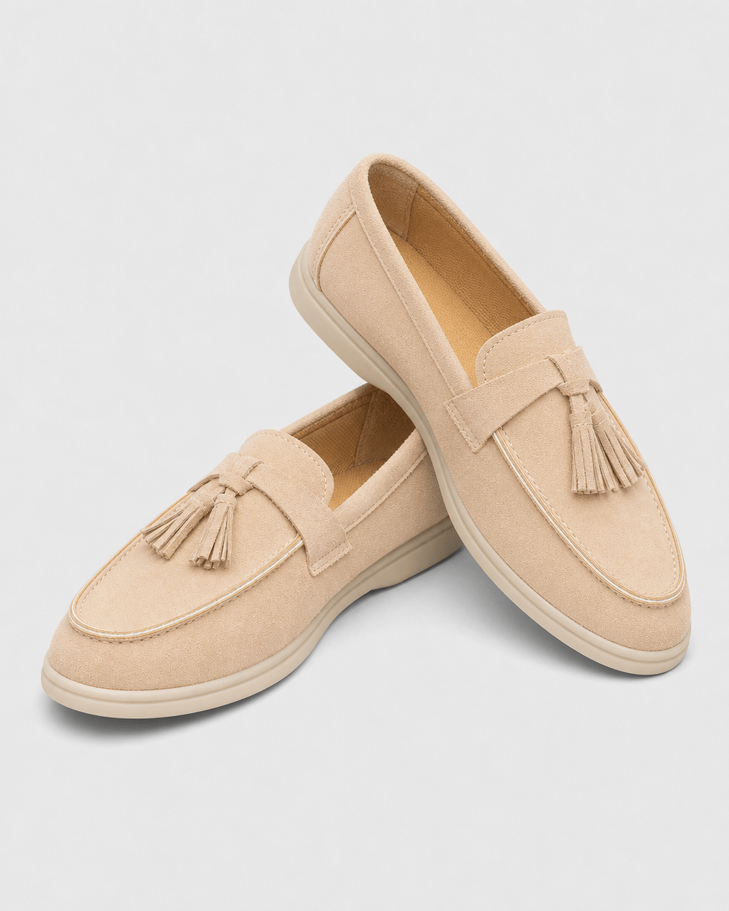 Loafers Signature Women's Napped Tassel Flats
