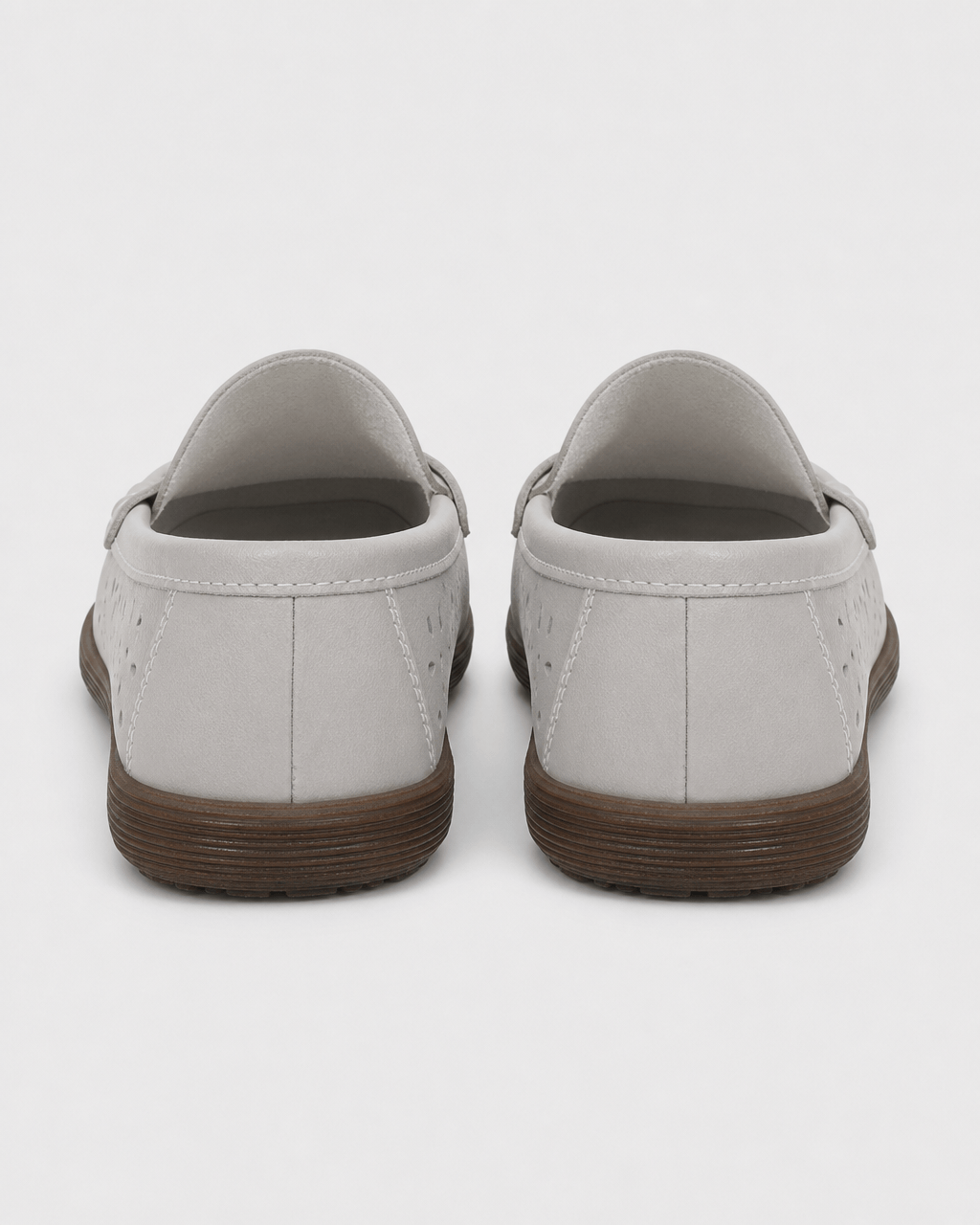 Loafers Signature Women's Perforated Cow Leather Loafers