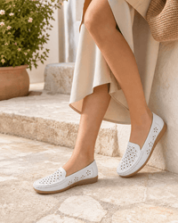 Loafers Signature Women's Perforated Platform Flats