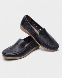 Loafers Signature Women's Perforated Platform Flats