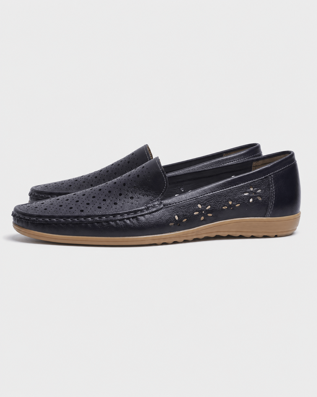 Loafers Signature Women's Perforated Platform Flats