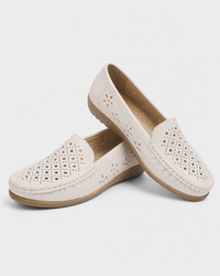 Loafers Signature Women's Perforated Platform Flats