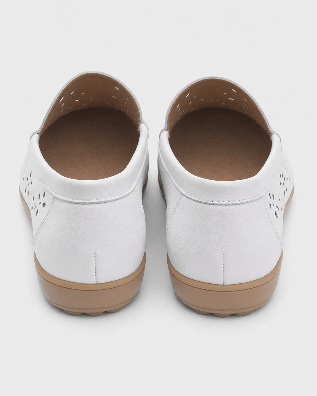 Loafers Signature Women's Perforated Platform Flats