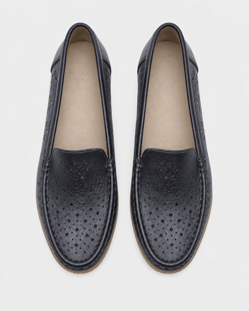 Loafers Signature Women's Perforated Platform Flats