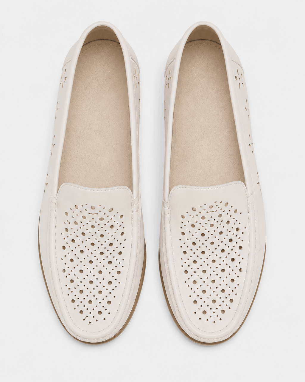 Loafers Signature Women's Perforated Platform Flats