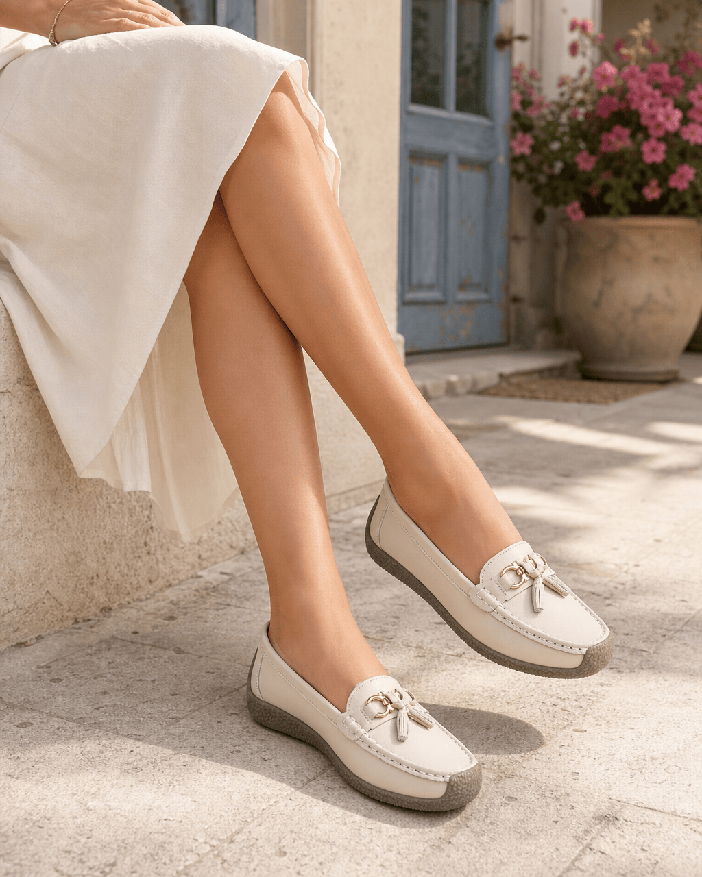 Loafers Signature Women's Shallow-Cut Bow Loafers