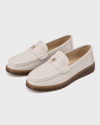 Loafers Signature Women's Soft Split Leather Flats