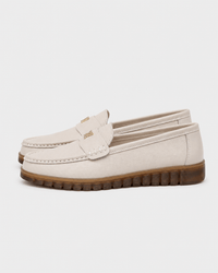 Loafers Signature Women's Soft Split Leather Flats