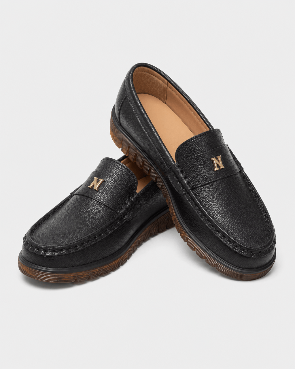 Loafers Signature Women's Soft Split Leather Flats