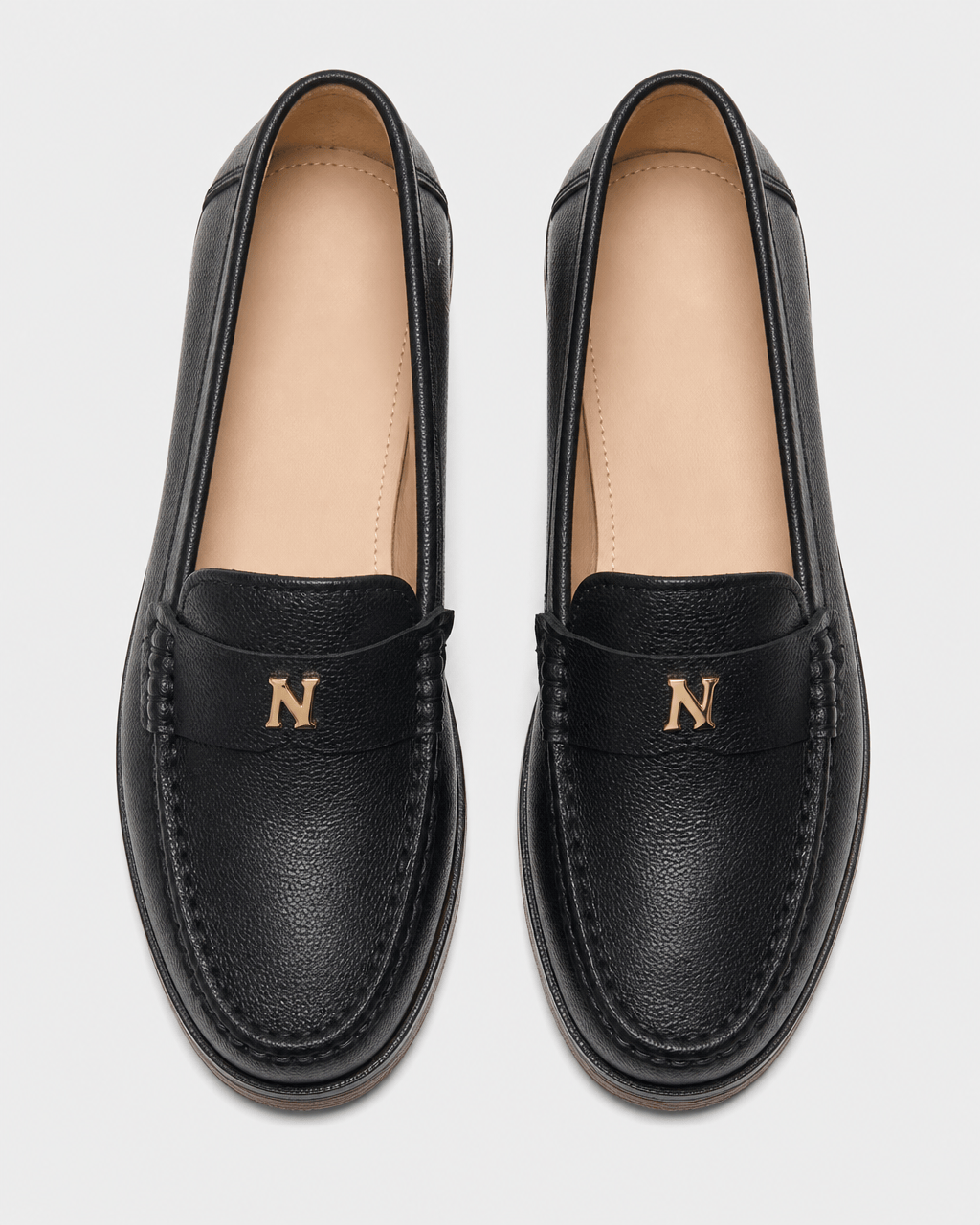 Loafers Signature Women's Soft Split Leather Flats