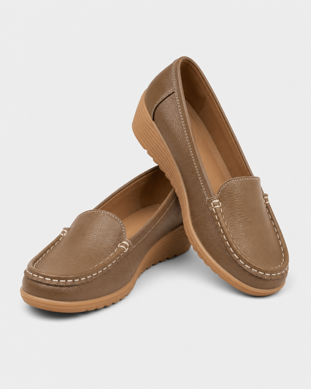 Loafers Signature Women's Split Leather Loafer Flats